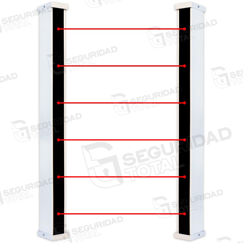 Séxtuple haz - 180 cm.